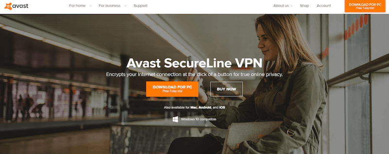 avast secureline VPN 가입