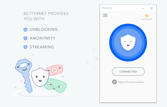 betternet vpnの利点